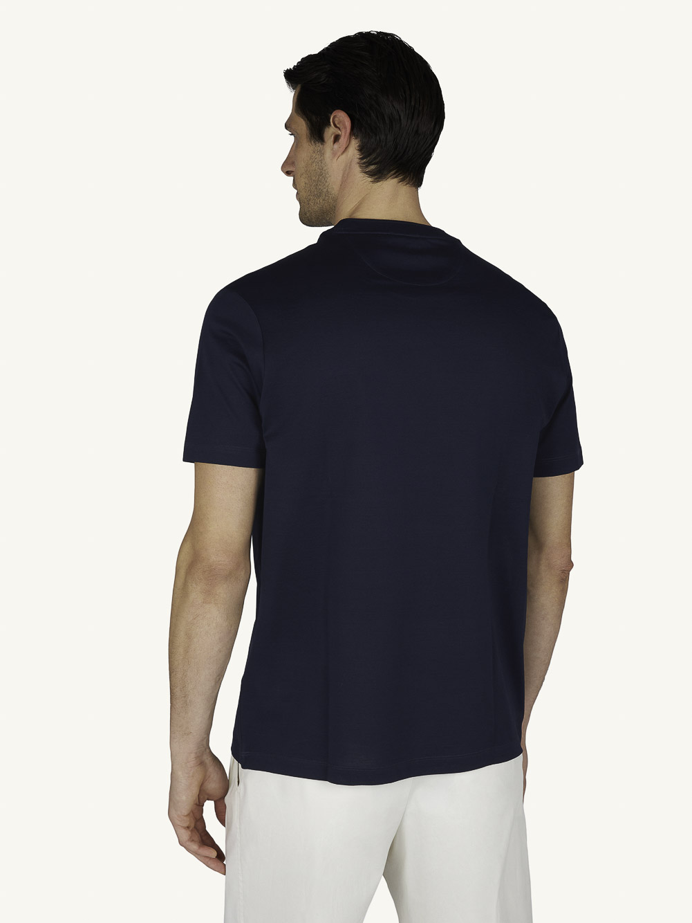 KNITTED COTTON T-SHIRT