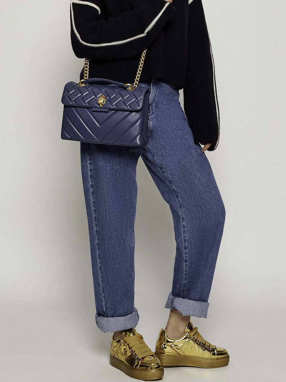 LEATHER KENSINGTON BAG