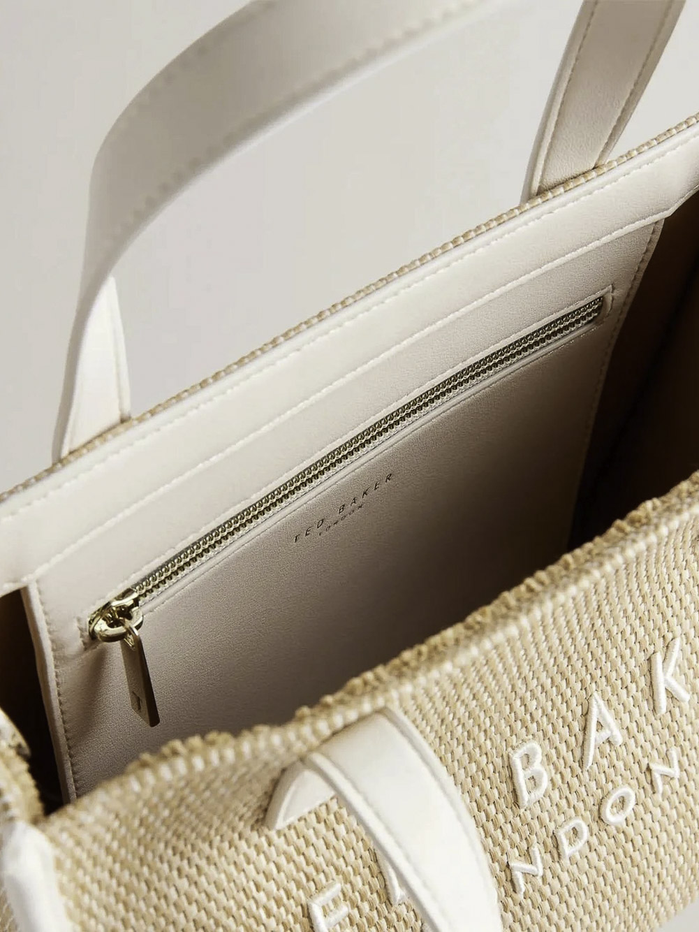 PAOLINA Faux Raffia Small Icon Bag