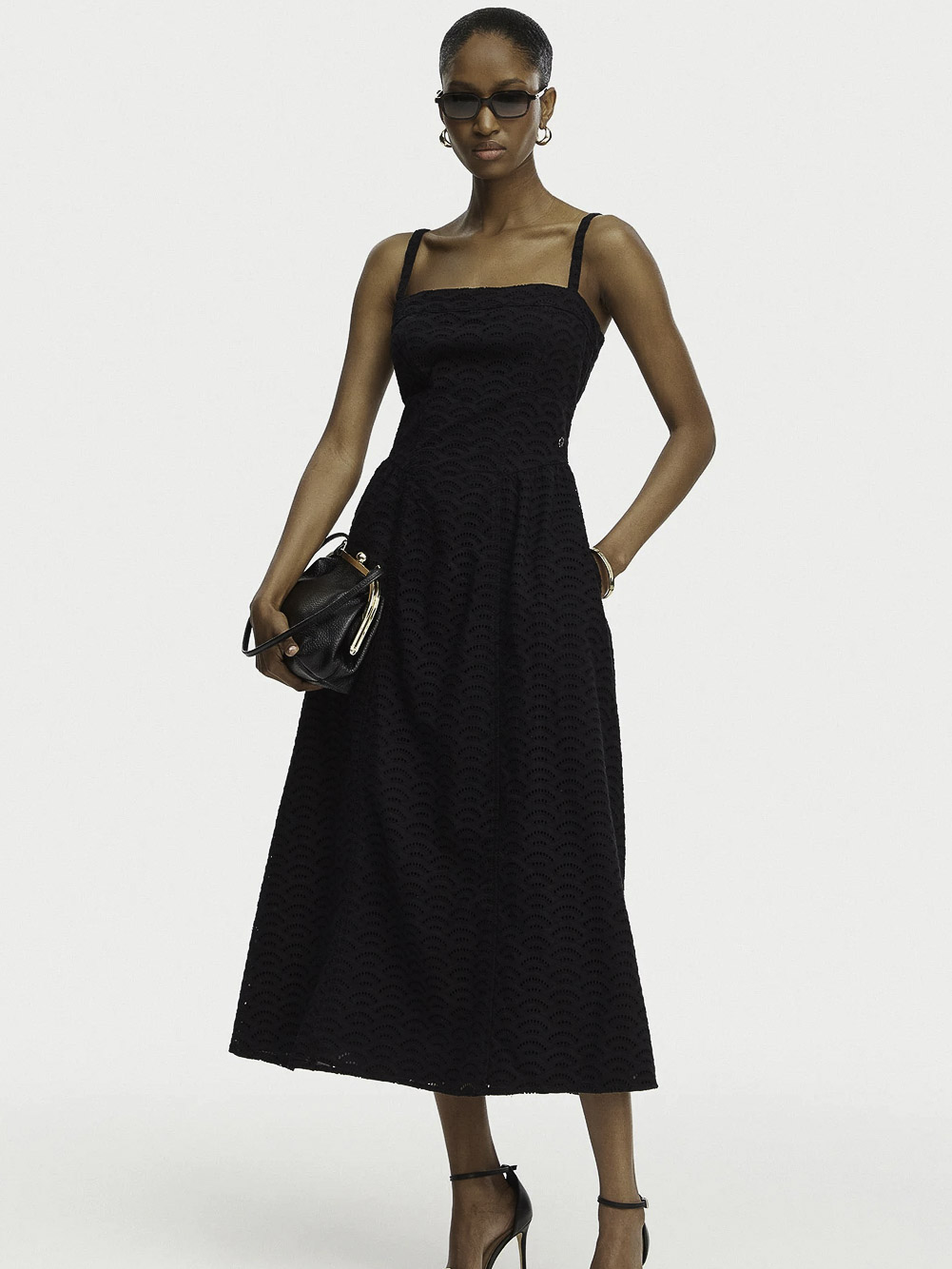 SL SHARON SANGALLO MIDI FLARE ΦΟΡΕΜΑ ΓΥΝΑΙΚΕΙΟ