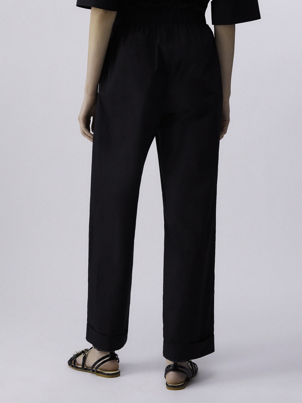 BLACK_CA6C54_ECS PANT. C/FIBBIA ΠΑΝΤΕΛΟΝΙ ΓΥΝΑΙΚΕΙΟ