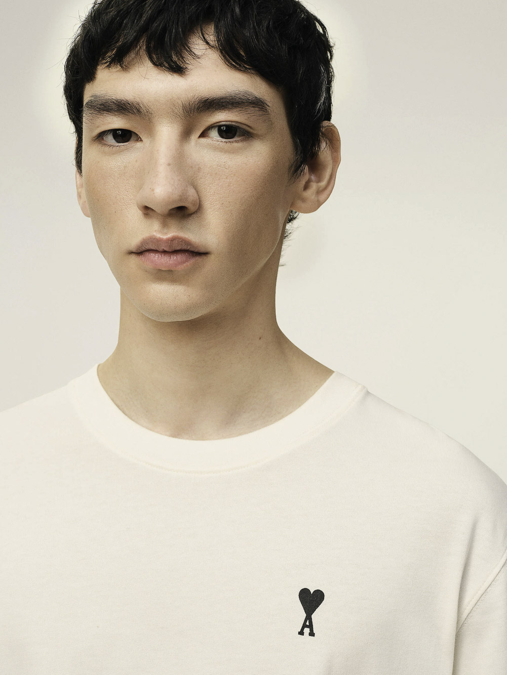 BOXY FIT SHORT SLEEVES ADC TEESHIRT WITH SIGNATURE PRINT AT BACK