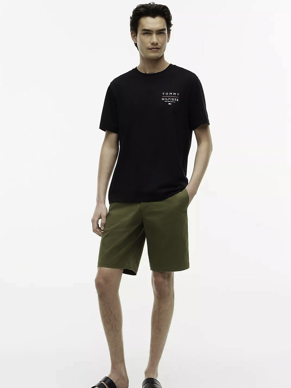 BRAND LOVE LEFT CHEST RWB TEE Tommy Hilfiger
