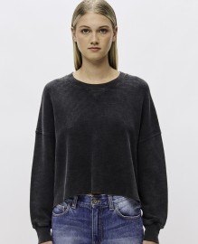CROPPED WAFFLE LONGSLEEVE