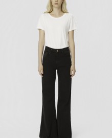 MID RISE FLARE PANTS