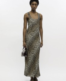 Chiffon Maxi dress Ganni