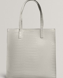 WENELLA Croc Effect Large Icon Bag
