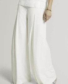 AEPI Front Pleat Wide Leg Trousers