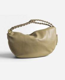 ISLO Leather Statement Hardware Large Hobo Ba