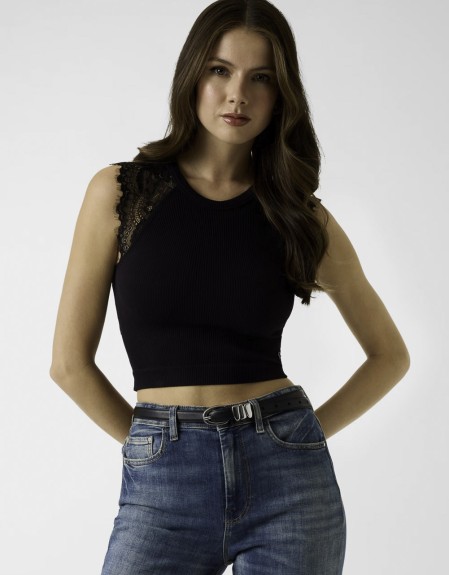 MILLIE SEAMLESS LACE SWTR TOP ΜΠΛΟΥΖΑ ΓΥΝΑΙΚΕΙΟ