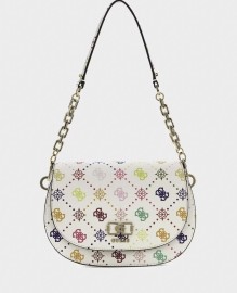 EMELIE LOGO FLAP SHOULDER BAG ΤΣΑΝΤΑ ΓΥΝΑΙΚΕΙΟ