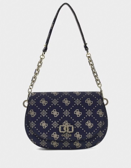 EMELIE LOGO FLAP SHOULDER BAG ΤΣΑΝΤΑ ΓΥΝΑΙΚΕΙΟ