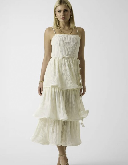 SL ALESSIA TIERED DRESS ΦΟΡΕΜΑ ΓΥΝΑΙΚΕΙΟ