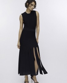 BLACK_CA6M23_ABITO MAGLIA S/M ΦΟΡΕΜΑ ΓΥΝΑΙΚΕΙΟ