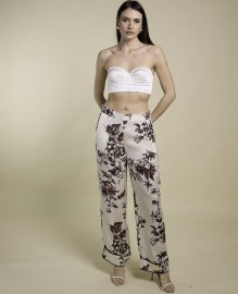 BLACK_CA6C07_ECS PANT. CON PIPING ΠΑΝΤΕΛΟΝΙ ΓΥΝΑΙΚΕΙΟ
