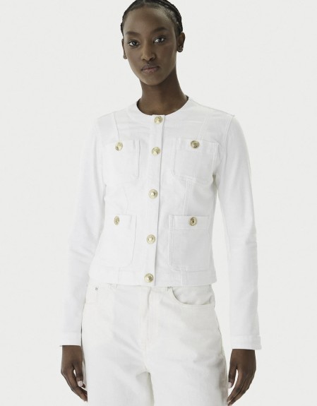 DENIM_UA6D48_GIUBBINO BUTTON ΜΠΟΥΦΑΝ ΓΥΝΑΙΚΕΙΟ