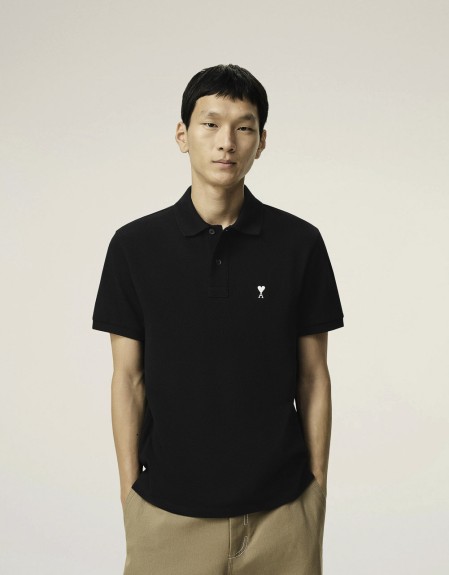 POLO WITH CONTRASTED AMI DE COEUR