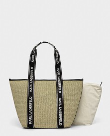 K/ESSENTIAL RAFFIA BAG