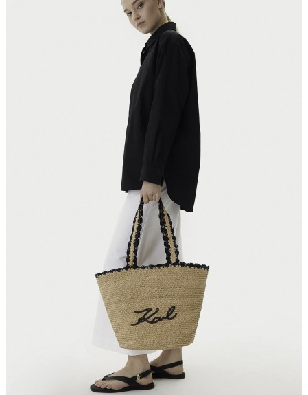 K/SIGNATURE SCALLOP BAG