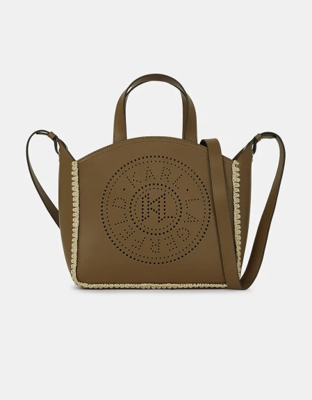 K/CIRCLE SM TOTE RAFFIA WHIP