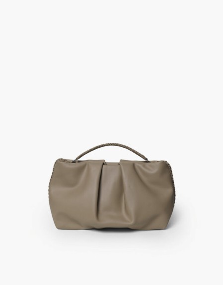 Pleated clutch Callista