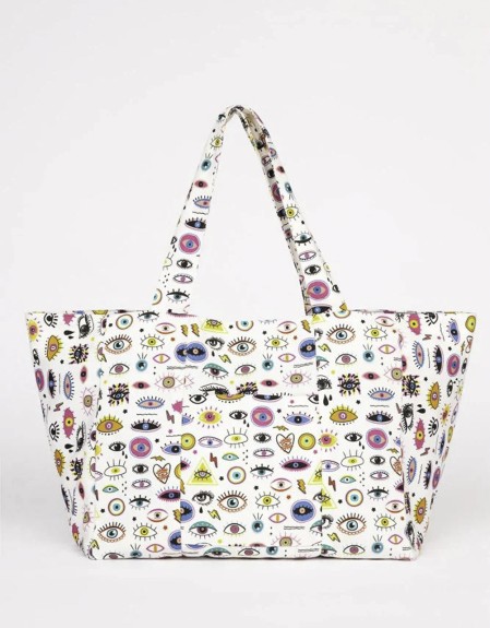 Tote bag Sun of a beach
