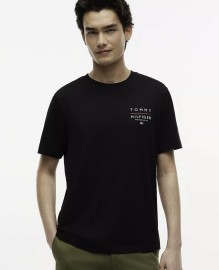 BRAND LOVE LEFT CHEST RWB TEE Tommy Hilfiger