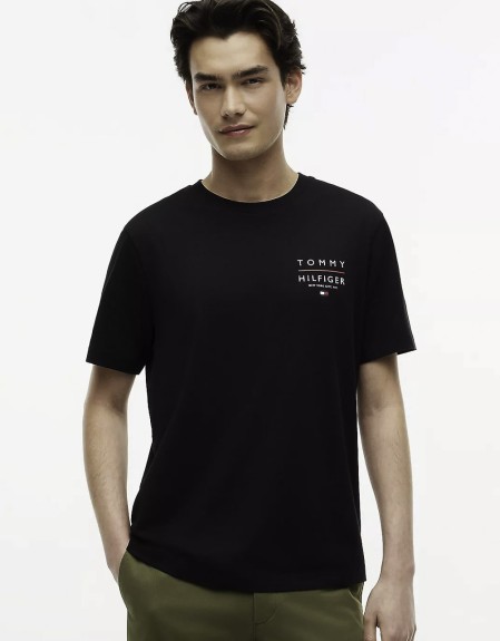 BRAND LOVE LEFT CHEST RWB TEE Tommy Hilfiger
