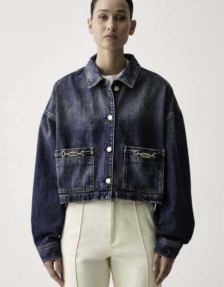 CROPPED JACKET CAM MID TOMMY HILFIGER