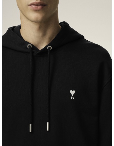 HOODIE WITH CONTRASTED AMI DE COEUR ΑΜΙ