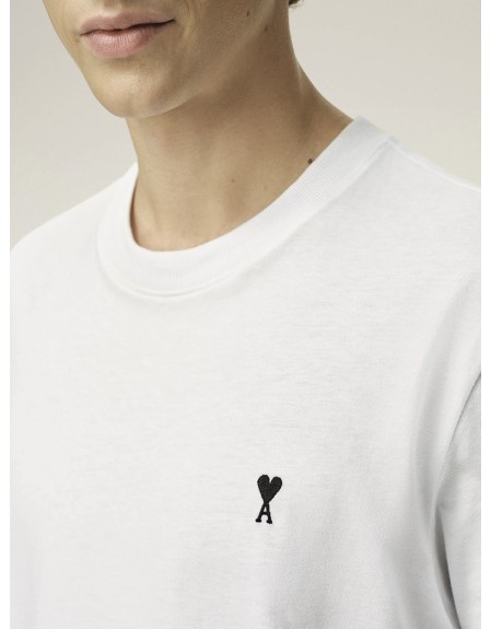 TSHIRT WITH CONTRASTED AMI DE COEUR AMI