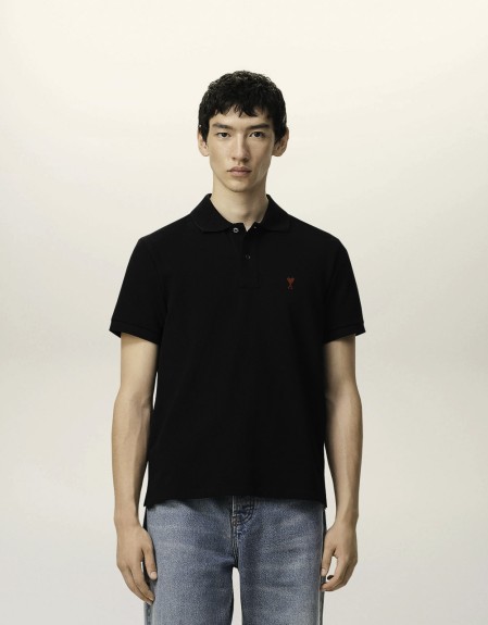 POLO WITH RED AMI DE COEUR AMI