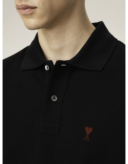 POLO WITH RED AMI DE COEUR AMI